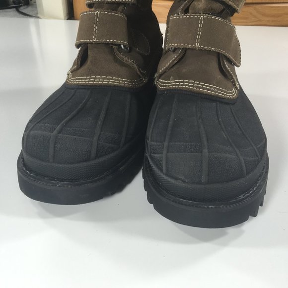L.L. Bean Shoes Ll Bean Winter Snow Boots Mens Size 3 Brown Suede